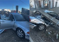Accident în Câmpia Turzii: mașină izbită de un stâlp. Un copil de 6 ani a ajuns la spital
